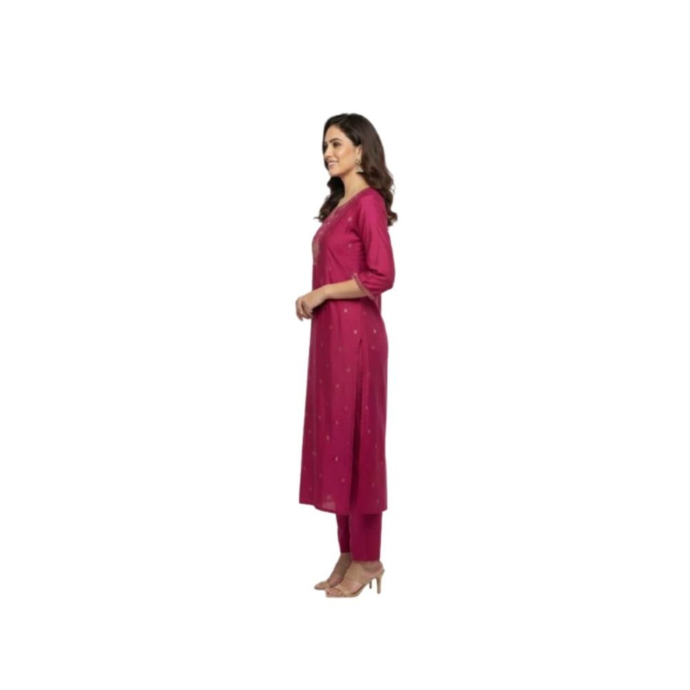 Kurti pant set with dupatta 3