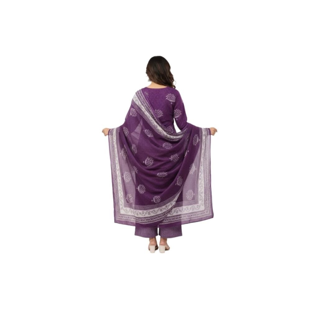 Kurti plazot set with duppata3