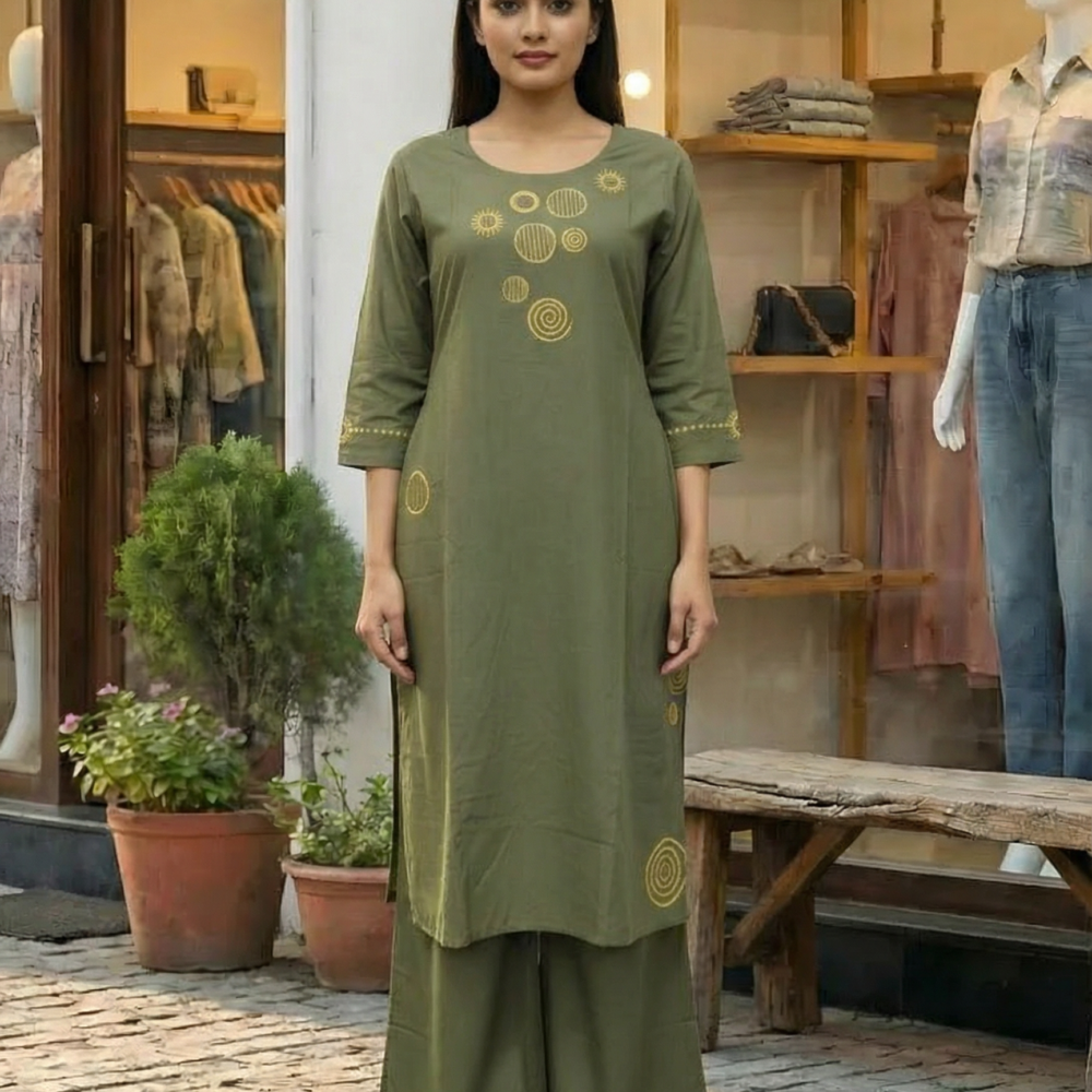 Kurta Plazo Set