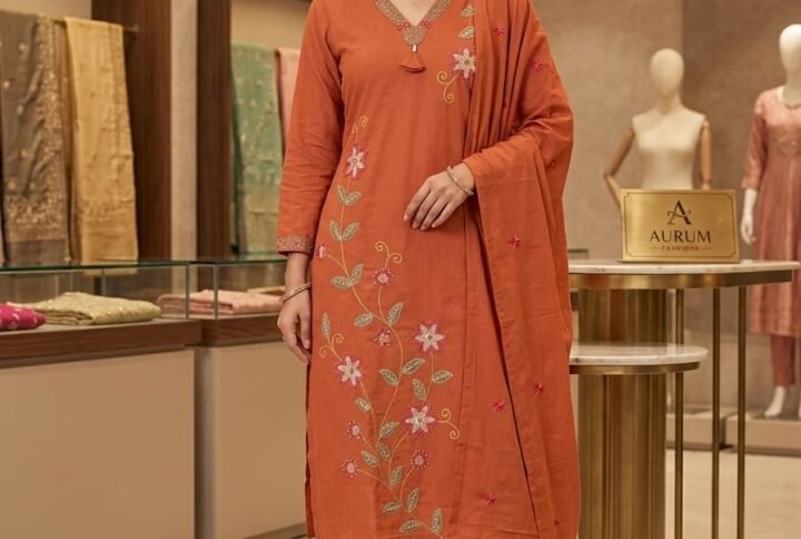 kurti pant set with dupatta